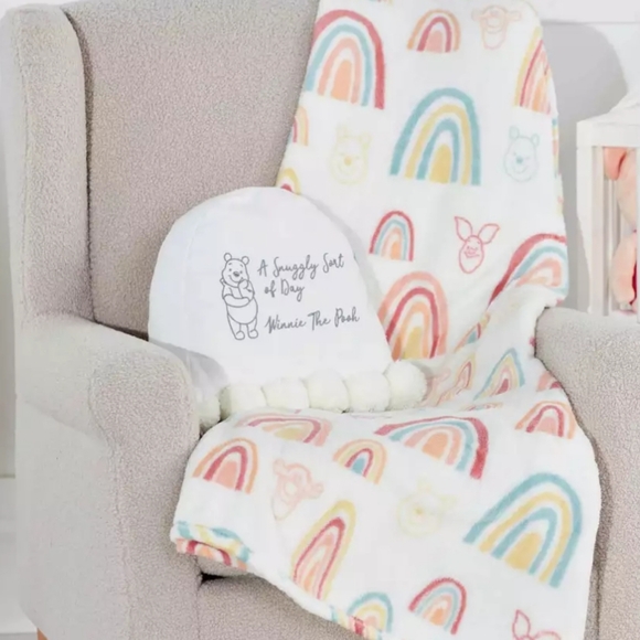 Rainbow Winnie the Pooh Pillow - Picture 6 of 10